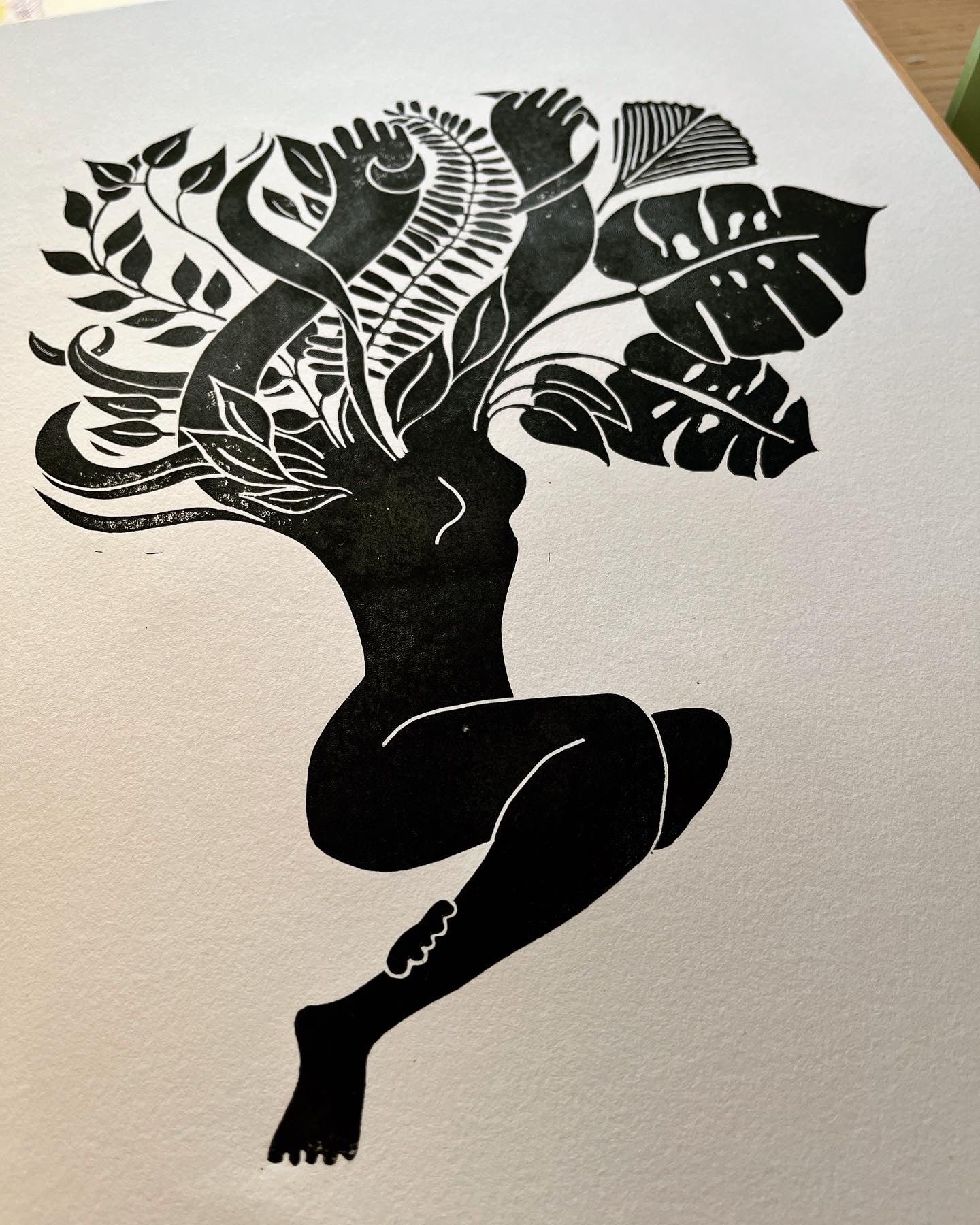 Planted woman A3