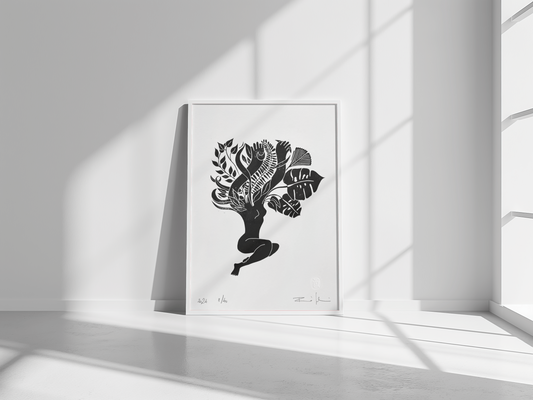 Planted woman A3