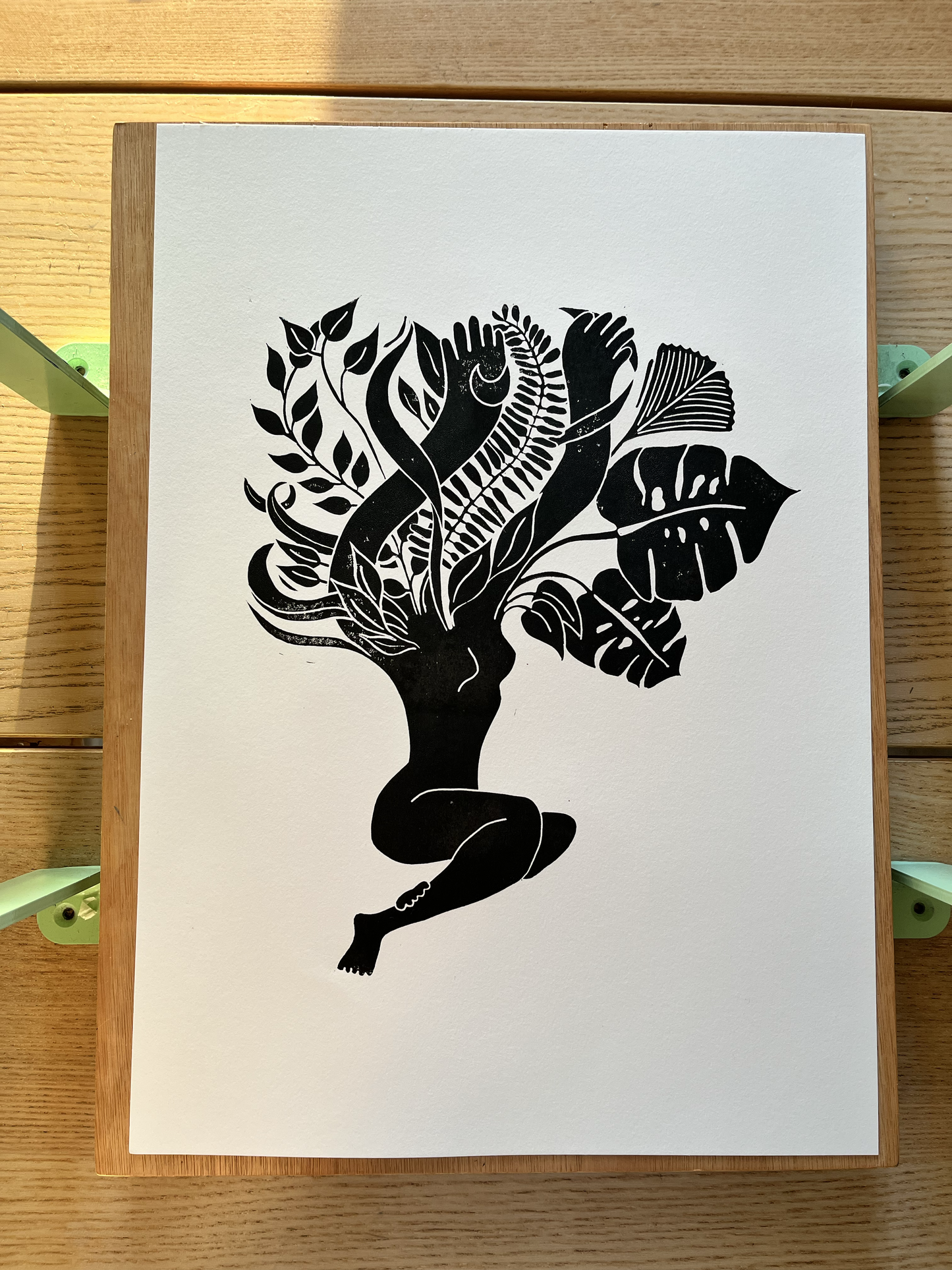 Planted woman A3